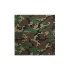 [rothco] 22inch bandana woodland camo