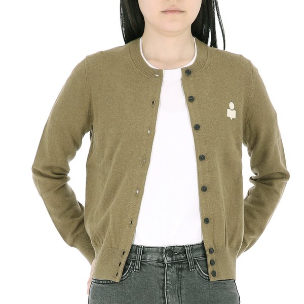 [부산점] 시그니처 로고 CA0115FA C1L17E 67KI 이자벨마랑 MONA 모나 여성 가디건 라운드넥 가디건