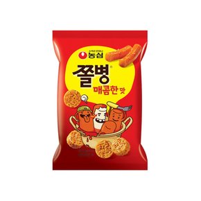 쫄병 매콤한맛 맛있는 과자 간식 82g