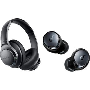 미국 사운드코어 헤드셋 Soundcore by Anker Space A40 Adaptive Noise Cancelling Wireless Ear