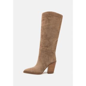 4996189 Steve Madden BRONTY - High heeled boots taupe