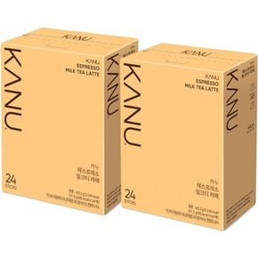 맥심 카누 밀크티 라떼 24T x 2개