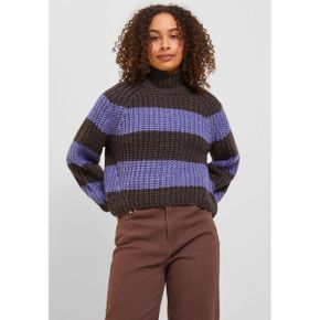 4735325 JJXX KELVY LS STRIPE CHUNK SN - Jumper twilight purplestripes seal brown