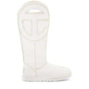 24 FW UGG x Telfar 여성 10mm Telfar 크링클 에나멜 부츠 79I U9K010 TP710469810 65161029