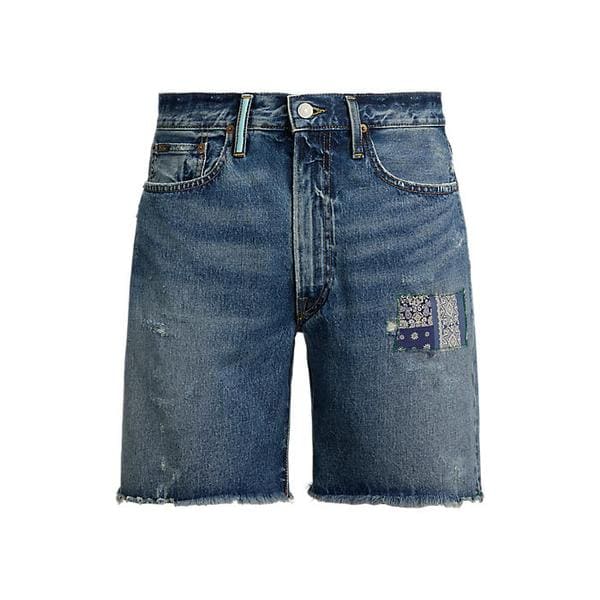 남성 20.3cm 빈티지 클래식핏 데님 쇼트(MNPOSHO17620113400)