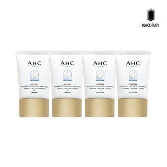  AHC 마스터즈 멜라 프로텍트 워터풀 선크림 40ml x4 /박세리 선크림/미백/주름개선