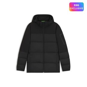 QUILTEK 프리미엄 윈터 다운 재킷 블랙