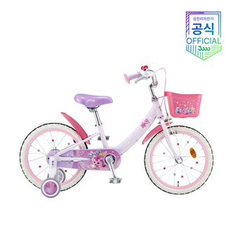 삼천리자전거 캐치 티니핑 로얄 티니핑 1단 18 유아 어린이 네발 삼천리자전거 2025년  - 완조립 공식직영몰