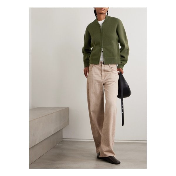 아치4 뉴 제이스 캐시미어 집업 가디건 그린 46376663162866753