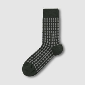 여 돌담 패턴 장목 양말 1족 J145403017043