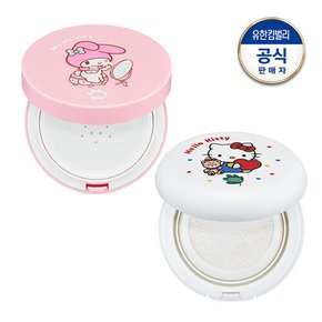 마이멜로디 촉촉 선팩트 16g + 그린핑거 헬로키티 마일드 선쿠션 14g