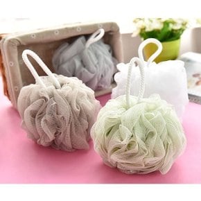 풀림걱정없는 대왕 샤워볼60g 4color 거품걱정no