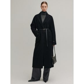 모간 핸드메이드 롱 코트_블랙 / MOGAN HANDMADE LONG COAT_BLACK