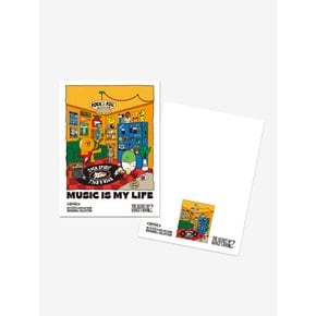 ALYac x BFMA Music Is My Life POSTCARD