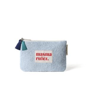 Basic pouch _ 포그니 Baby blue