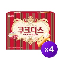 크라운 쿠크다스화이트 288g (36봉입)x4개