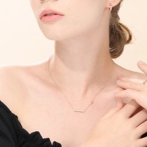 실버 925 브리앙뜨무아르 다이아 목걸이