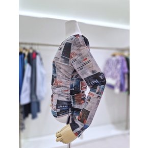 옆셔링 슬림핏 시스루 긴팔 티셔츠 색상 택1 SH09TS500