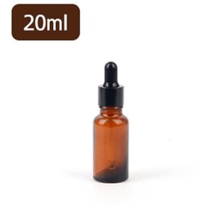 유리공병 스포이드 연구실 실험실 소분 20ml 2개 갈색 X ( 2세트 )