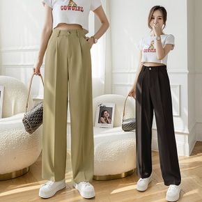 스켈프 단추 슬랙스 팬츠_P336876950
