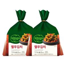 비비고 열무김치 1.5kg X(2팩)