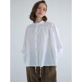 stitched linen shirt