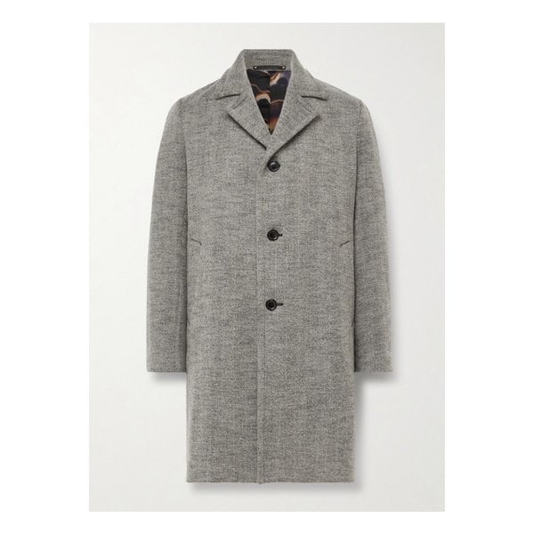 헤링본 울 블렌드 코트 46376663162903479