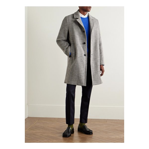 헤링본 울 블렌드 코트 46376663162903479