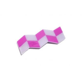 이스퀘어 4545739 Chunks Zigzag Barrette