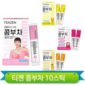 물에타먹는 유산균 음료 티젠 콤부차 레몬 10스틱
