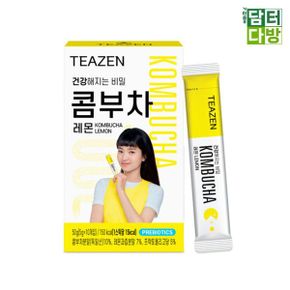 물에타먹는 유산균 음료 티젠 콤부차 레몬 10스틱
