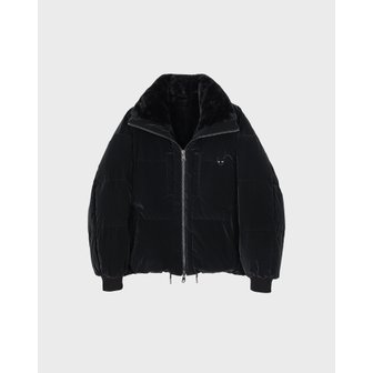 송지오 [파주점] 지제로 팬서 시어링 리버시블 구스 다운 점퍼 SH6JP950BK