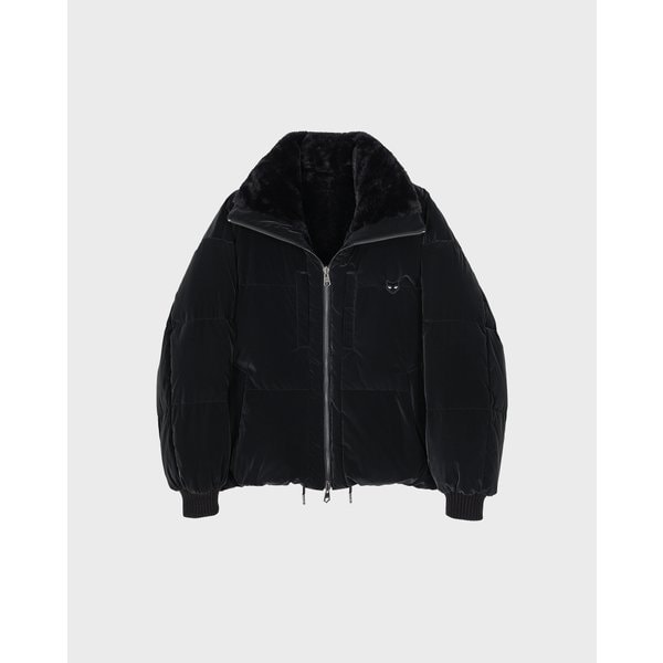 [파주점] 지제로 팬서 시어링 리버시블 구스 다운 점퍼 SH6JP950BK