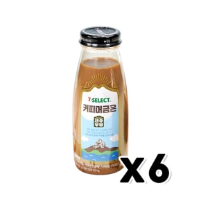 세븐일레븐 커피머금은 제주우유 병음료 190ml x 6개