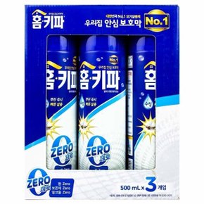 홈키파 엘비이 제트 제로 에어로졸 500ml 3개입 60753