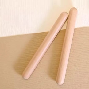 막대악기 너도밤나무 원목리듬막대 1P