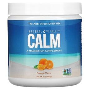 내추럴 바이탈리티 CALM 드링크 믹스 오렌지 226g(8oz)