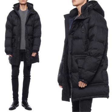 버버리 21FW 남성 벤슨 다운 롱패딩 (3998239_BLACK_21F)
