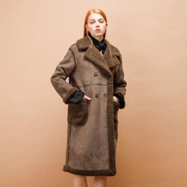 [와드로브]   DOUBLE BUTTON MUSTANG COAT_KHAKI(1)