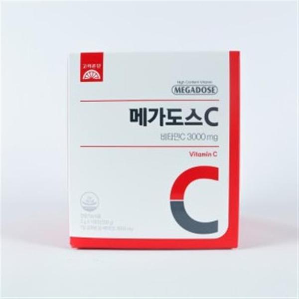 [웰빙창고] 고려은단 메가도스C 비타민C 3000mg 180g x 1개 (S16293517)