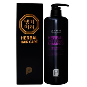 무료배송 1+1 댕기머리 허벌 헤어 케어 샴푸 1000ml 프로페셔널 헤어 살롱 전문 브랜드