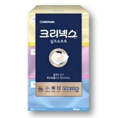 크리넥스 실크소프트 미용티슈 250매 x 6개 x 1팩