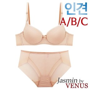 A~C컵 인견 풀컵 무빙몰드브라팬티2종[JB1278]75A-90