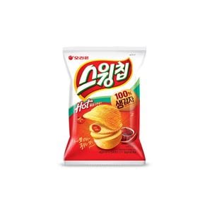 농심 오리온 스윙칩 볶음고추장맛 60g 10개