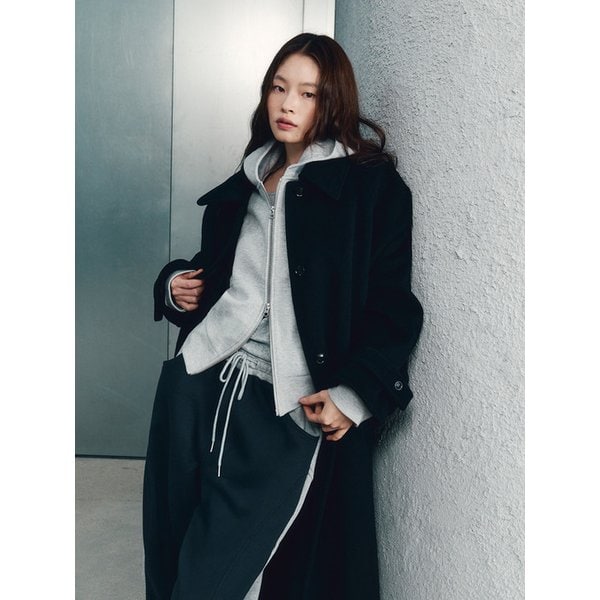 SIOT4128 캐시미어 블렌드 발마칸 코트_Black