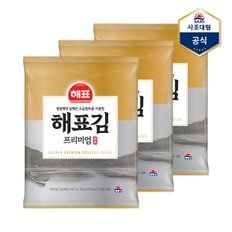 [사조] 해표김 프리미엄 전장 28g x 3개 /전장김