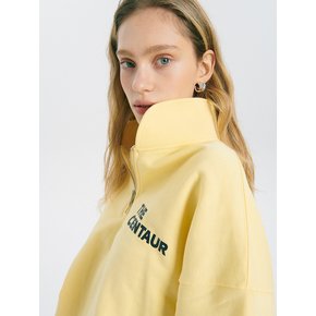 CENTAUR KK ZIP-UP SWEATSHIRT_YELLOW