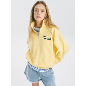 CENTAUR KK ZIP-UP SWEATSHIRT_YELLOW