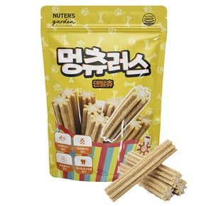 멍츄러스 강아지덴탈껌 덴탈츄 치석제거 강아지껌 10개입 구강관리 150g