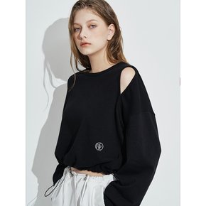 Cut Out Crop MTM [Black]